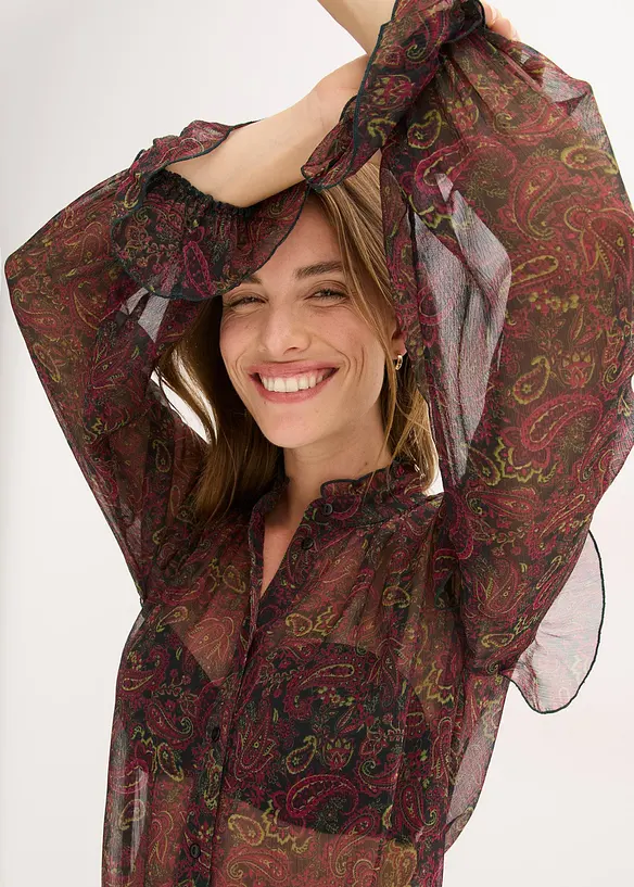 Chiffon blouse, bonprix