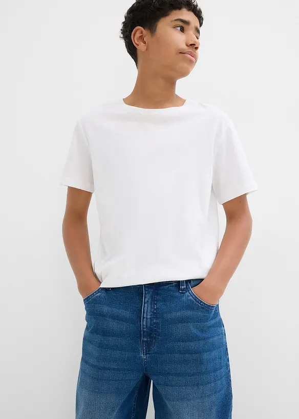 Stretch jeans, extra loose fit, straight, bonprix