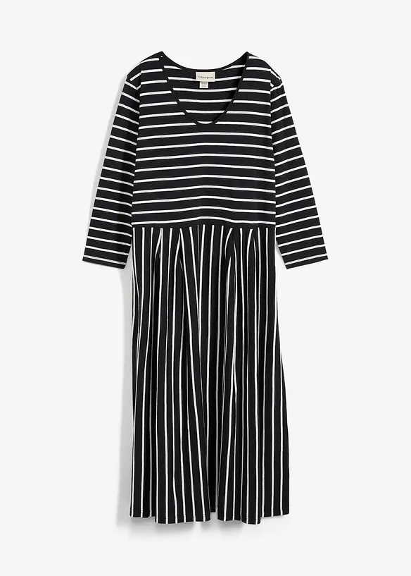 Midi jurk van katoenen jersey, bonprix