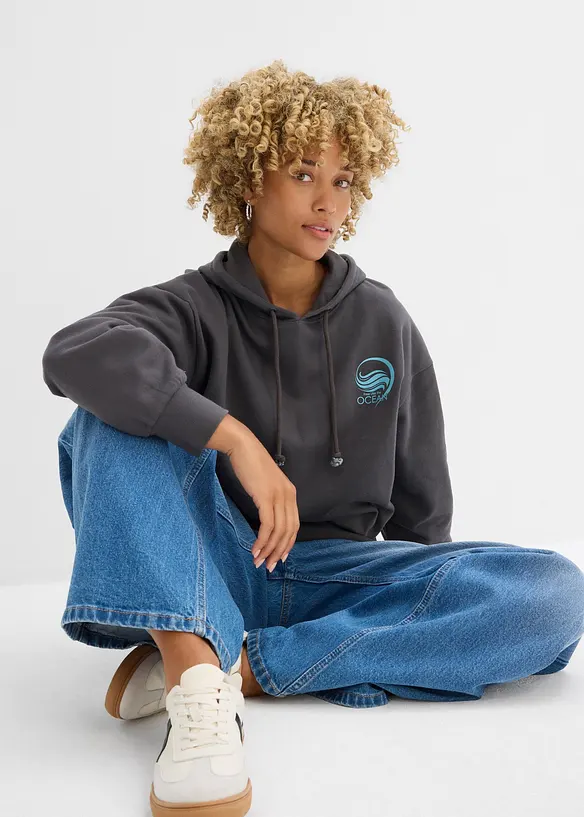 Hoodie van katoen, bonprix