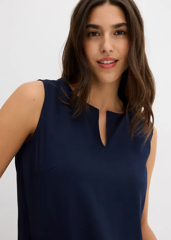 Blousetop van zachte viscose, bonprix