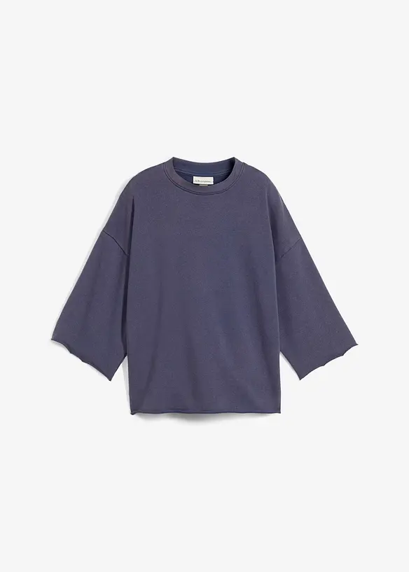 Oversized sweater in een zachte katoenmix, bonprix