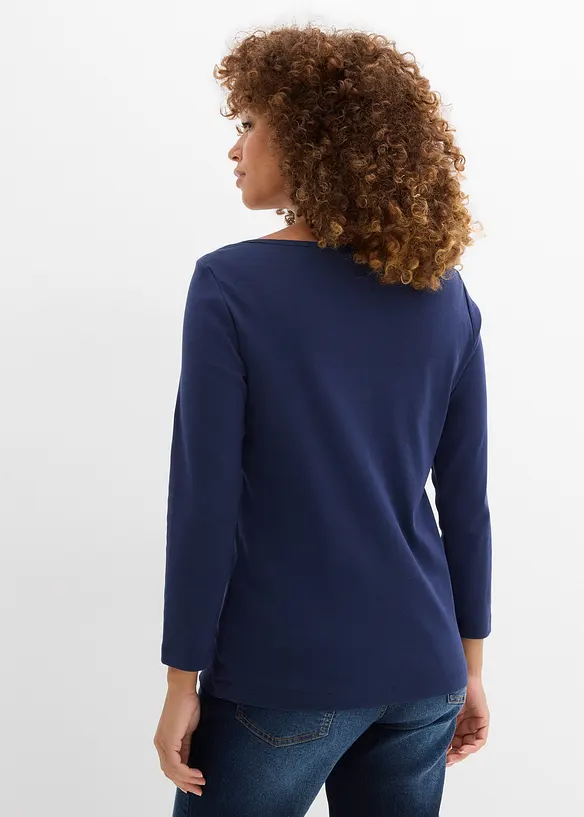 Oversized shirt van biologisch katoen, bonprix