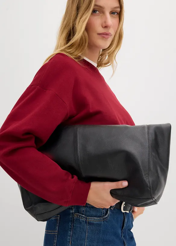 Oversized sweater van biologisch katoen, bonprix