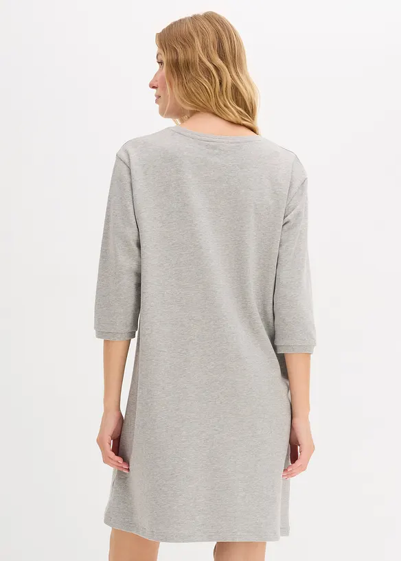 Wijde sweatjurk, bonprix