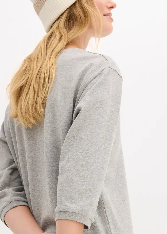 Wijde sweatjurk, bonprix