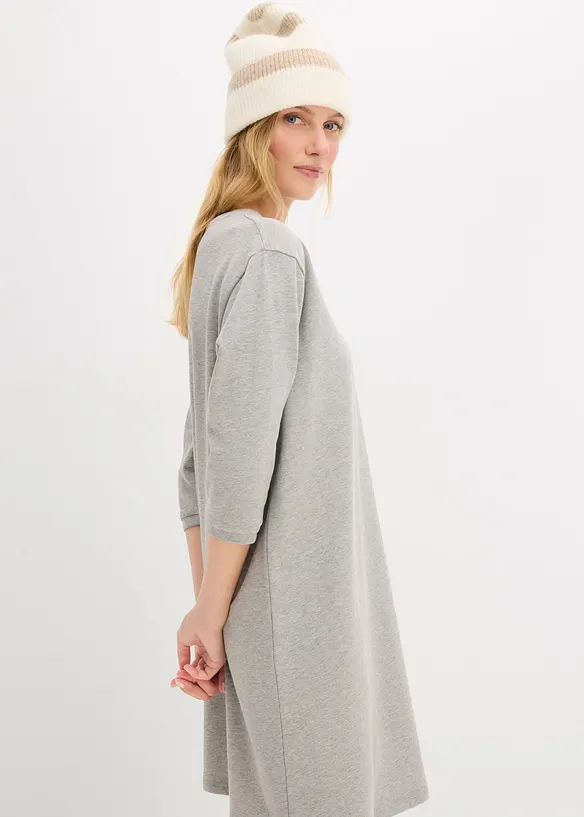 Wijde sweatjurk, bonprix