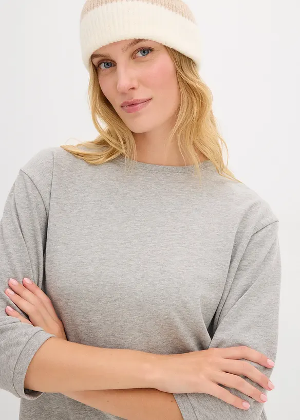 Wijde sweatjurk, bonprix