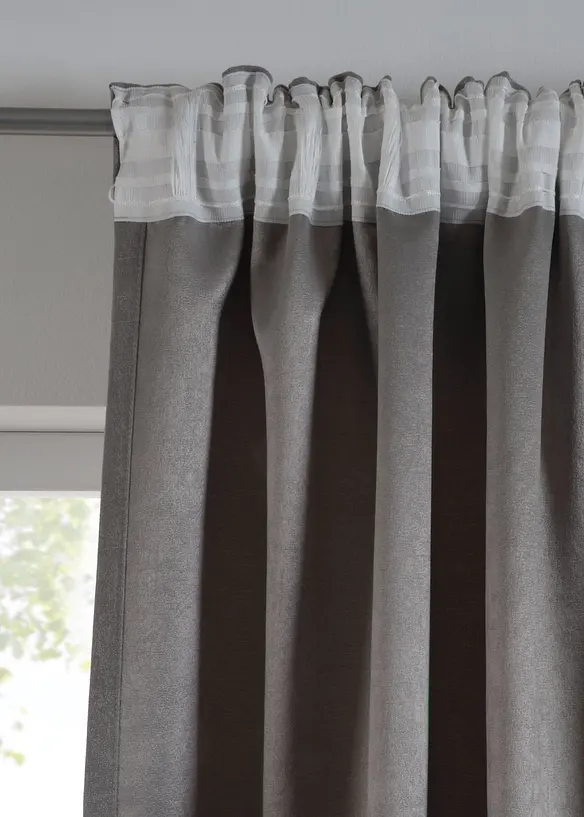 Verduisterend jacquard gordijn (1 stuk), bonprix