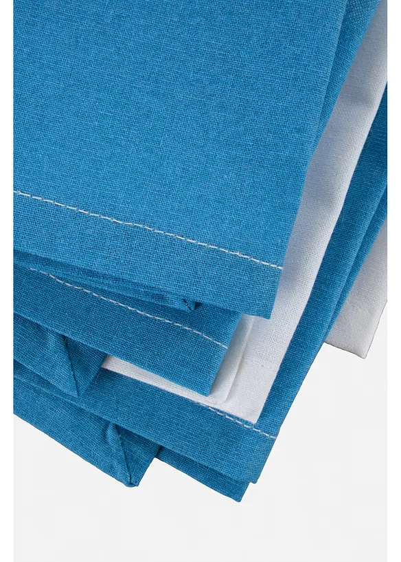 Stoffen servetten van biologisch katoen (set van 4), bonprix