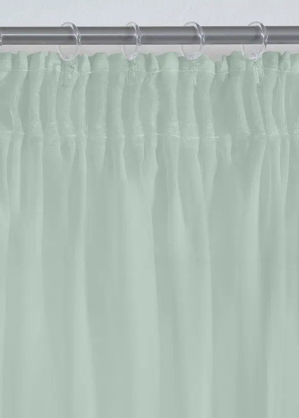 Transparant gordijn van batist met fijne structuur (1 stuk), bonprix