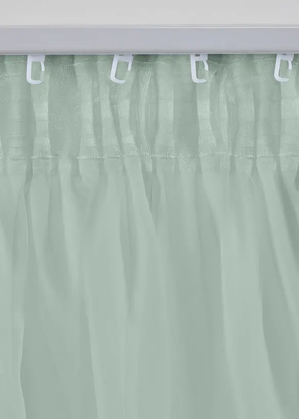 Transparant gordijn van batist met fijne structuur (1 stuk), bonprix