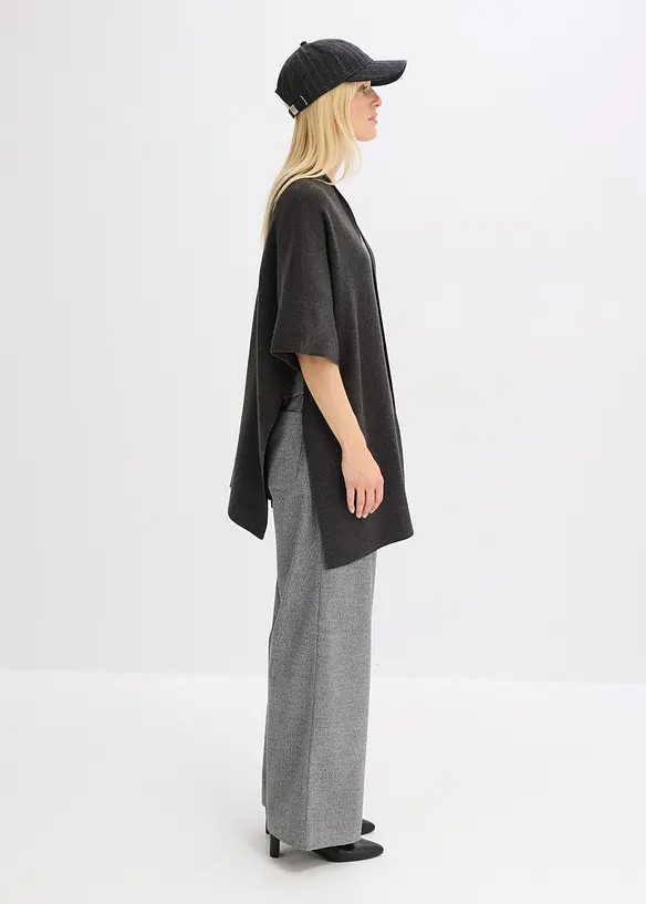 Oversized gebreide cape, bonprix