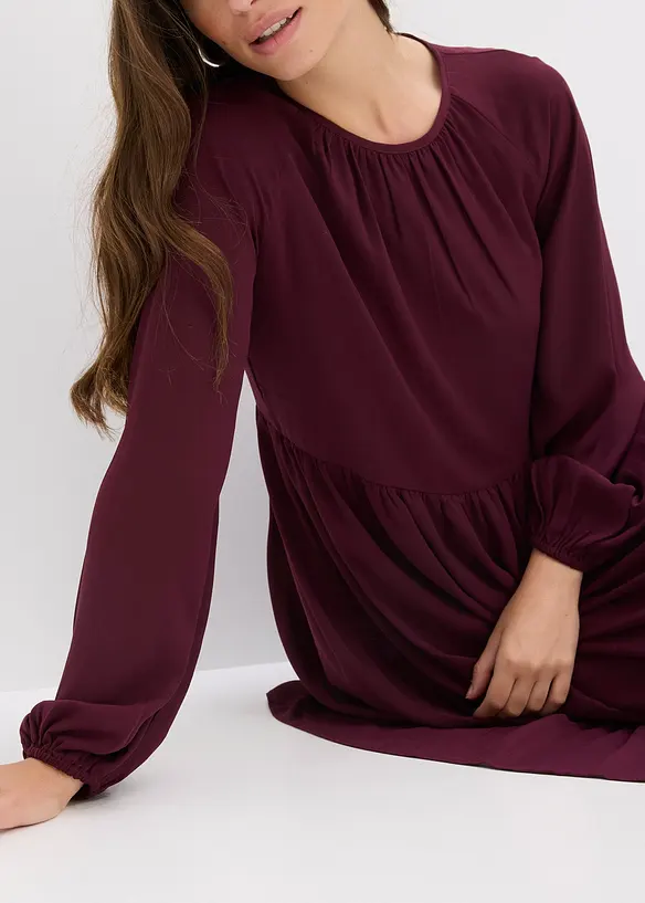 Maxi jurk van chiffon, bonprix