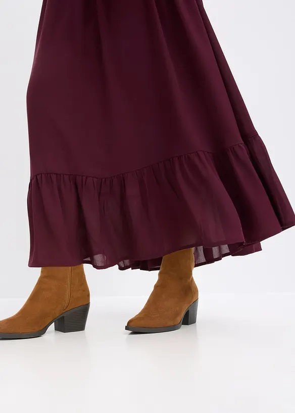 Maxi jurk van chiffon, bonprix