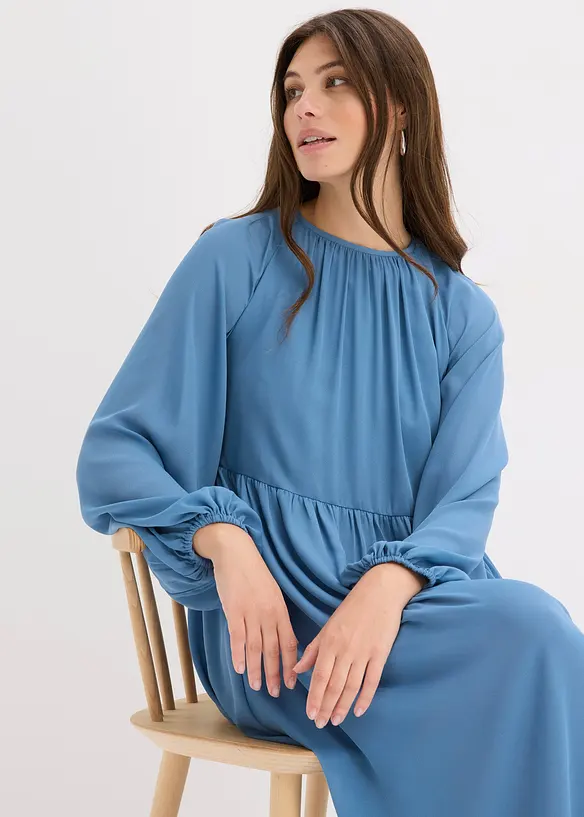 Maxi jurk van chiffon, bonprix
