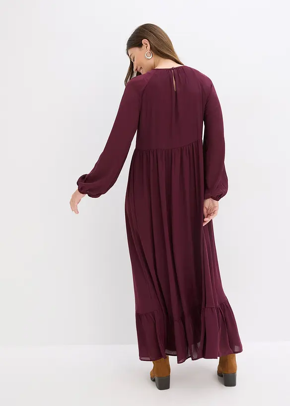 Maxi jurk van chiffon, bonprix