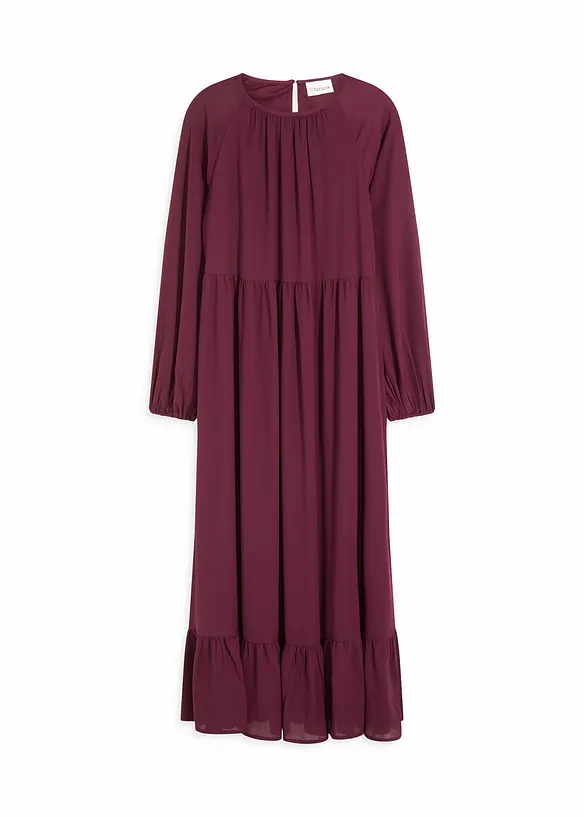 Maxi jurk van chiffon, bonprix