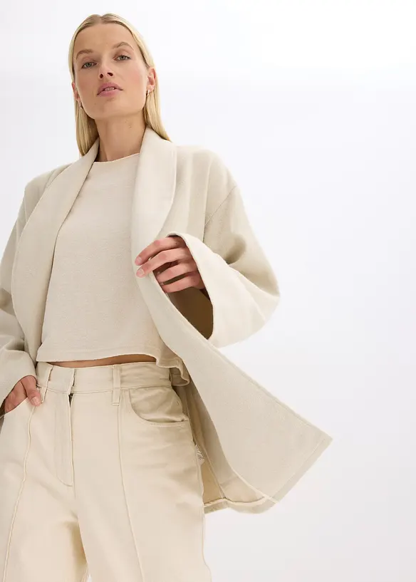 Jas in wol-look, bonprix