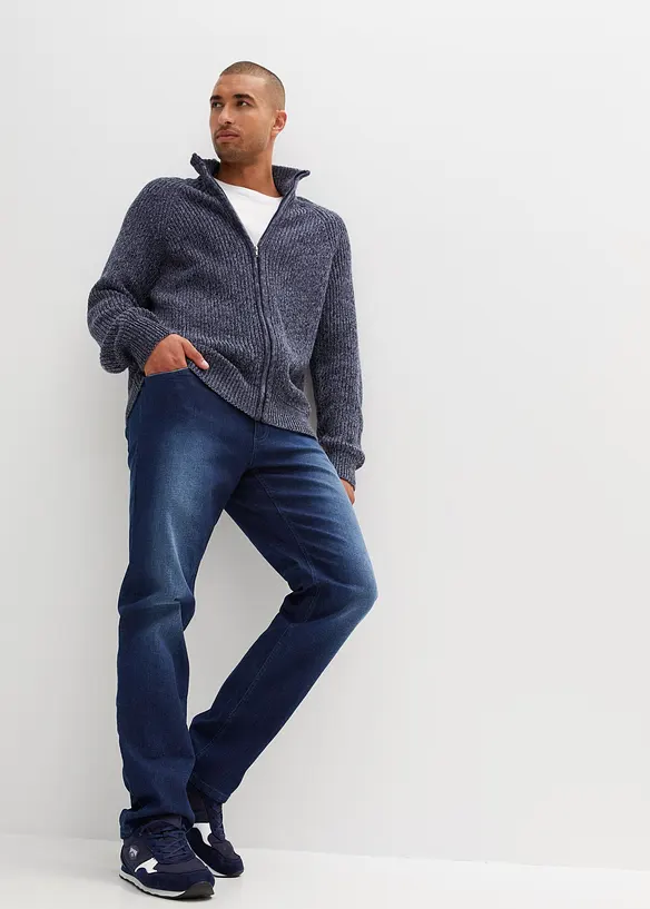 Regular fit stretch jeans met comfort fit, straight, bonprix