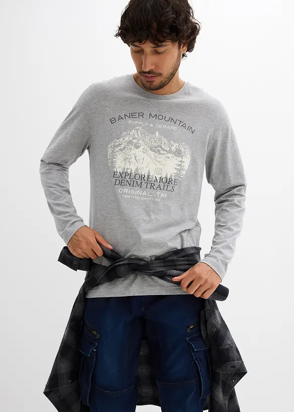 Longsleeve (set van 2), bonprix