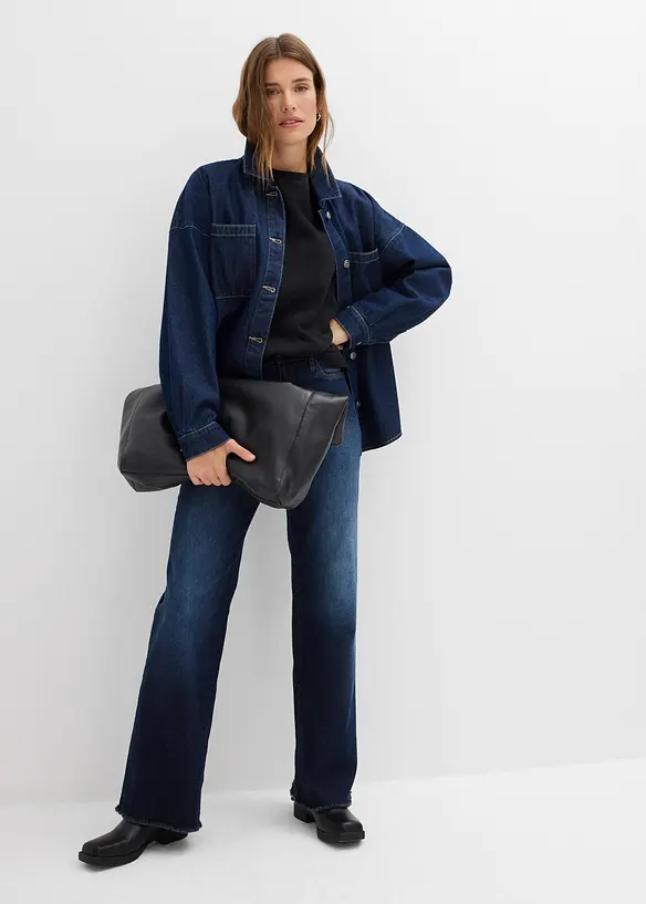 Warm fleece thermoshirt, bonprix