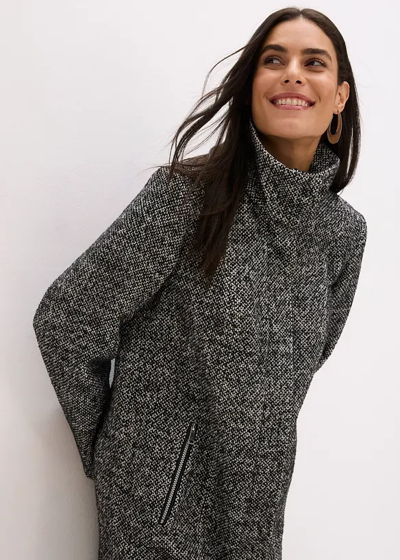 Coat in wollen look, bonprix