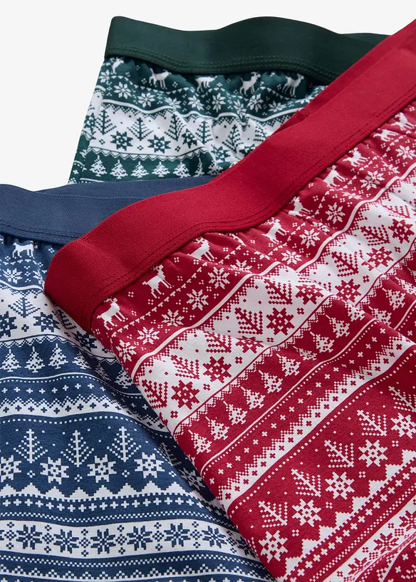 Strakke boxershorts van katoen (set van 3), bonprix