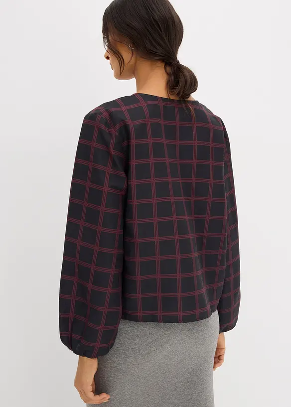 Oversized blouse van zachte viscose, bonprix