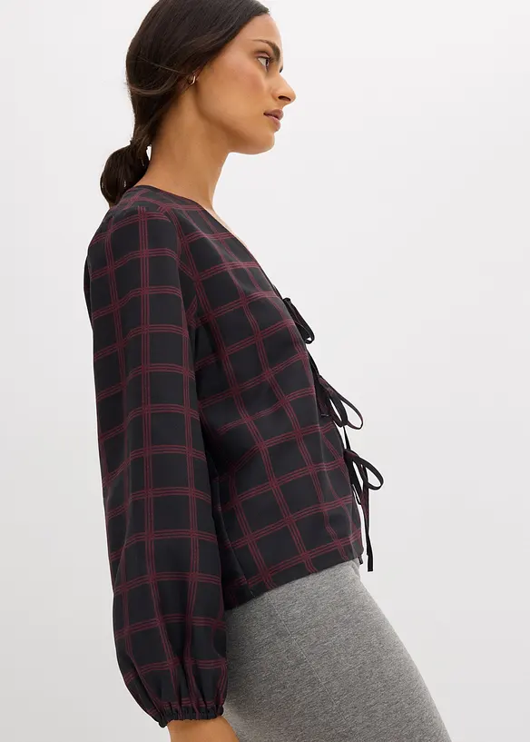Oversized blouse van zachte viscose, bonprix