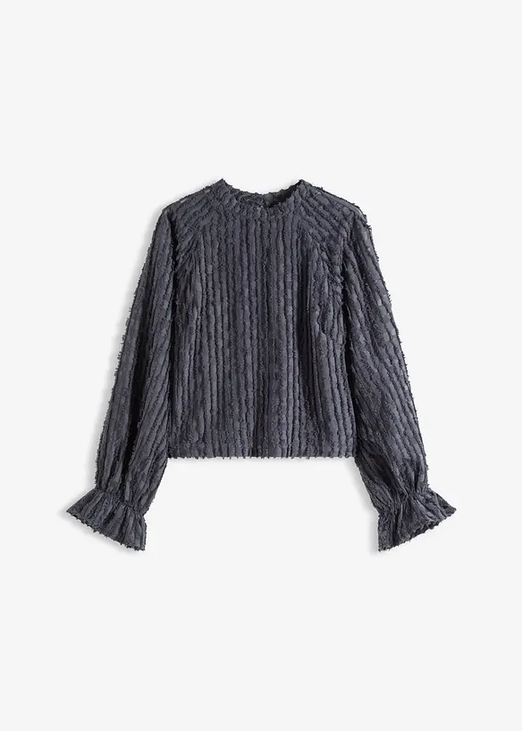 Blouse van gestructureerd materiaal, bonprix