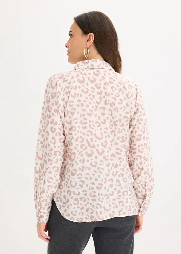 Viscose blouse met vleermuismouwen, bonprix