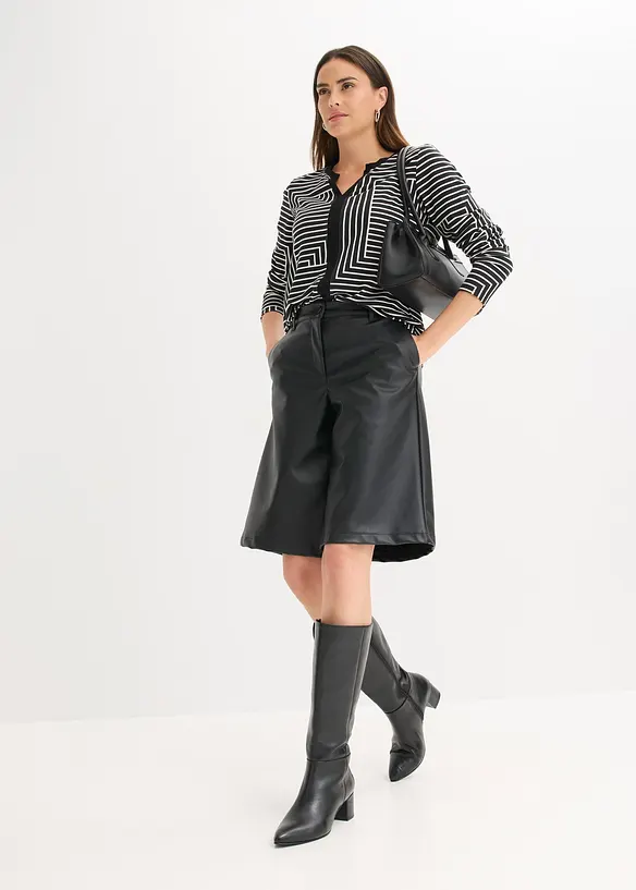 Longsleeve van viscose, bonprix