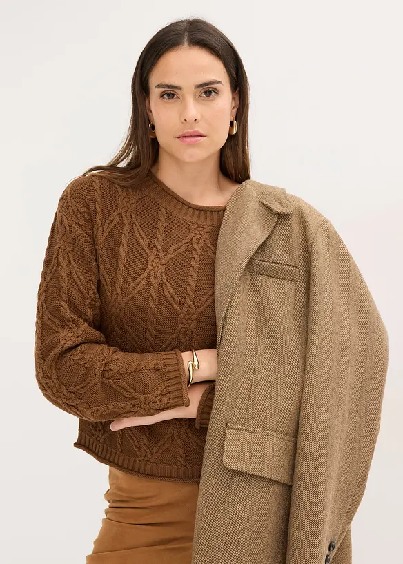 Trui met katoen, bonprix