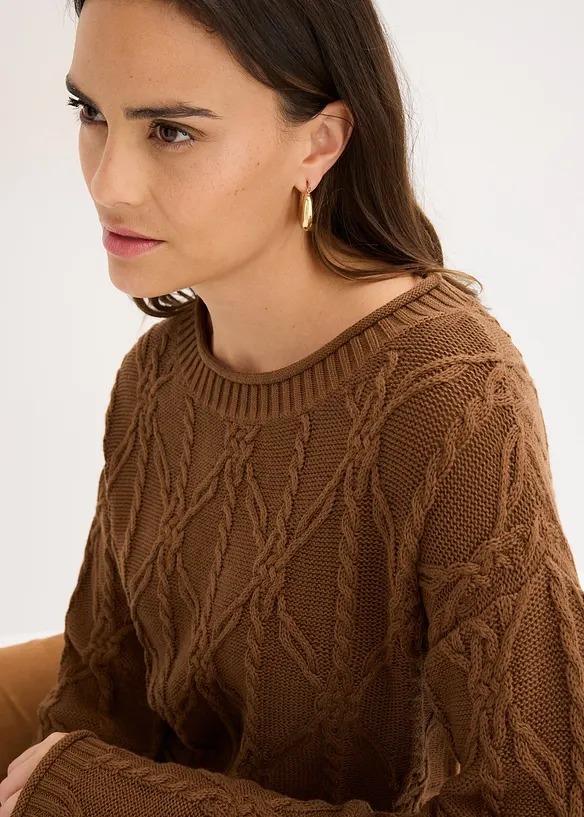 Trui met katoen, bonprix