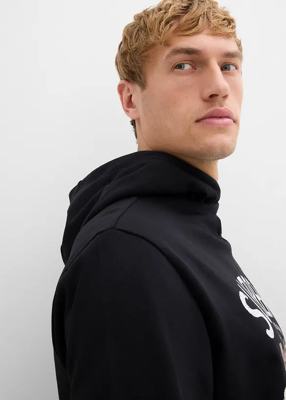 Hoodie in een zachte katoenmix, bonprix