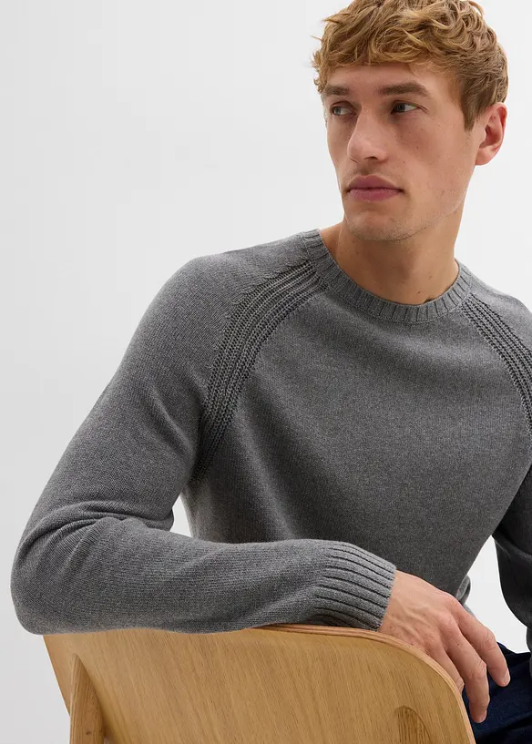 Fijngebreide trui, bonprix