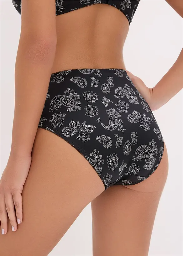 Maxislip met sierlijk kant (set van 2), bonprix