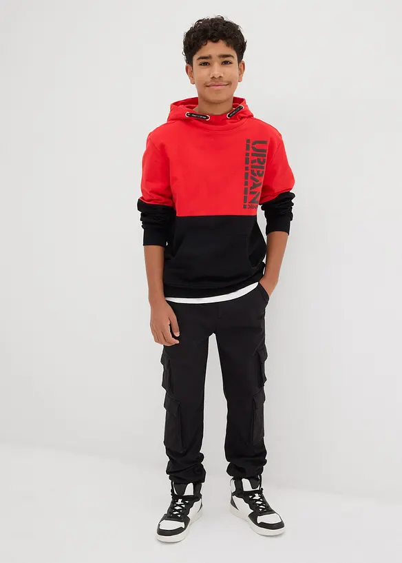 Jongens hoodie van biologisch katoen, bonprix