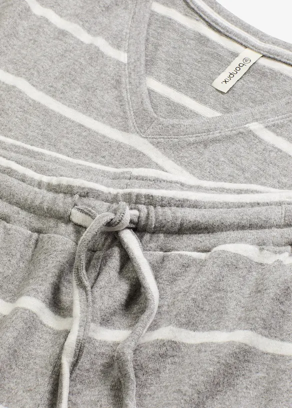 Oversized huispak van zacht materiaal, bonprix