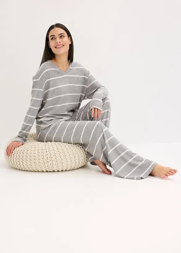 Oversized huispak van zacht materiaal, bonprix