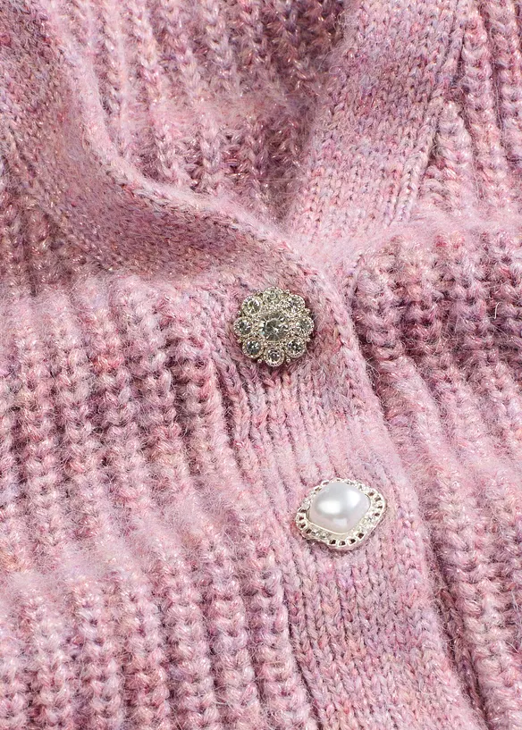 Mouwloos vest met decoratieve knopen, bonprix