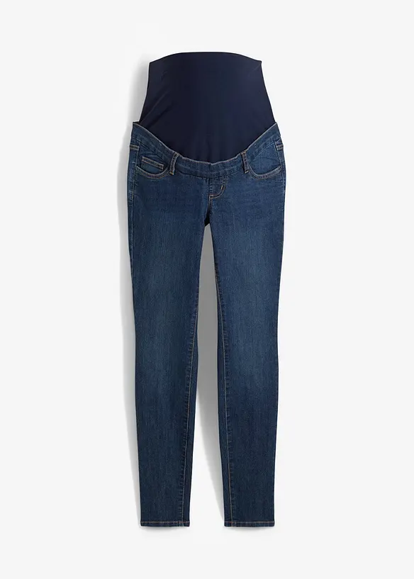 Zwangerschapsjeans van biologisch katoen, skinny, bonprix