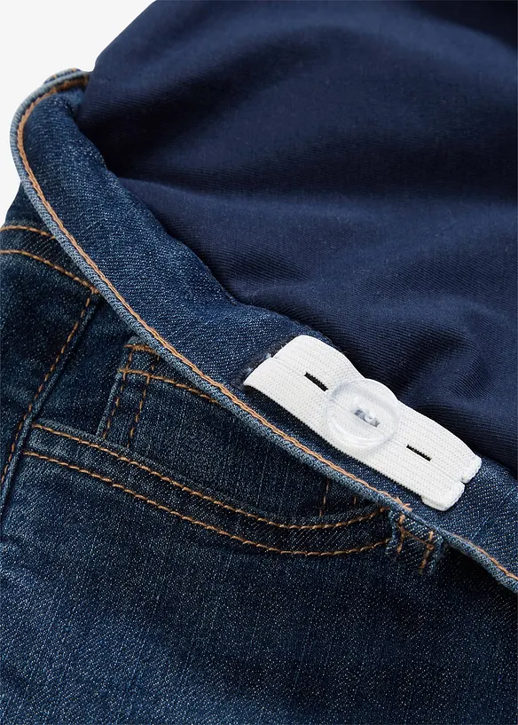 Zwangerschapsjeans van biologisch katoen, skinny, bonprix