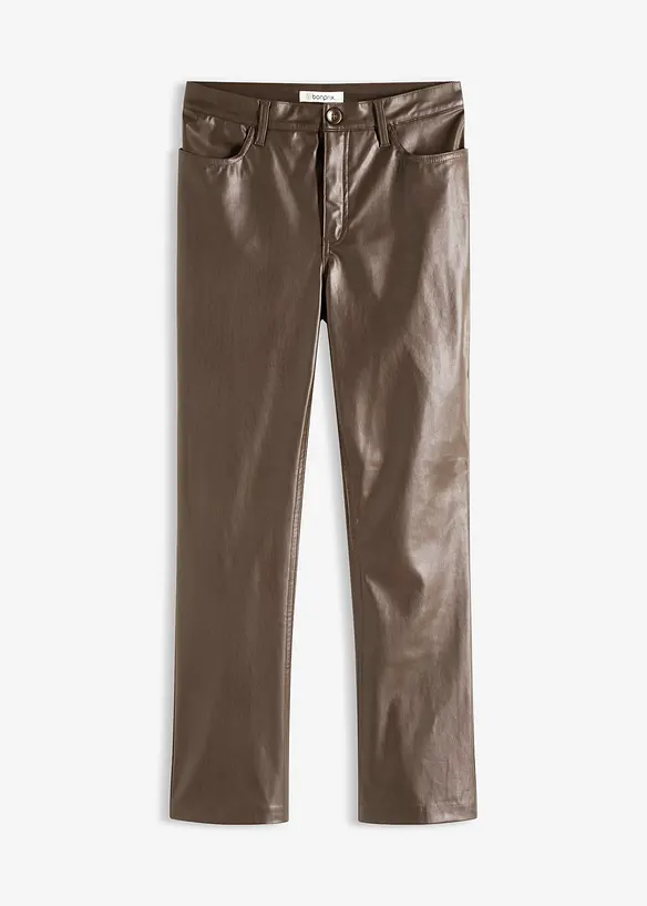 Imitatieleren broek, bonprix