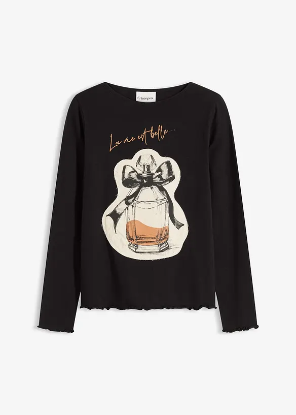 Longsleeve van katoen met stretch, bonprix