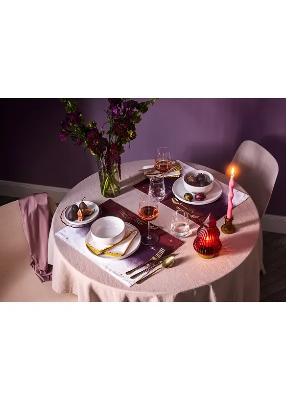Placemats van biologisch katoen (set van 2), bonprix