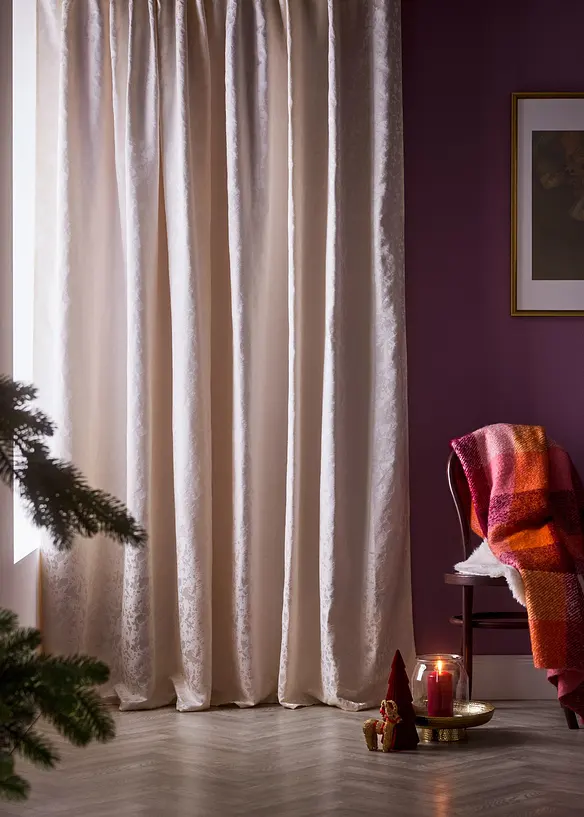 Jaquard gordijn (1 stuk), bonprix