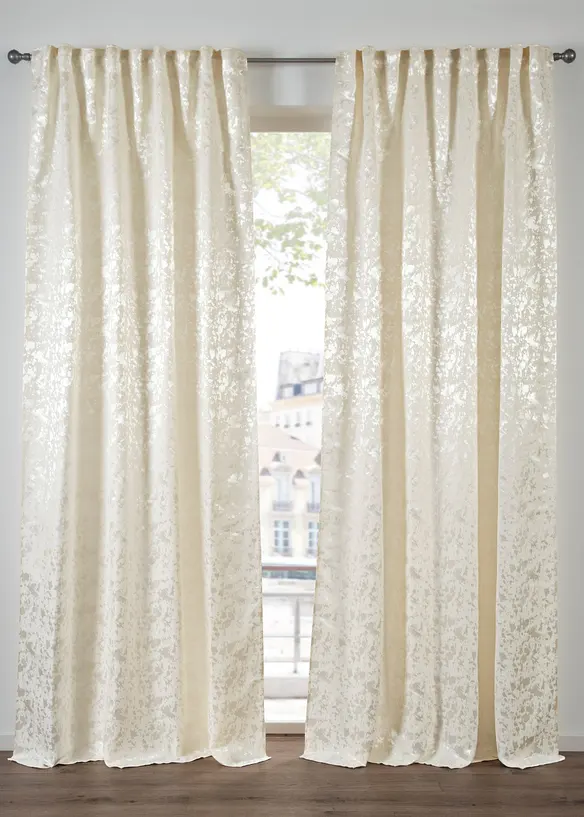 Jaquard gordijn (1 stuk), bonprix