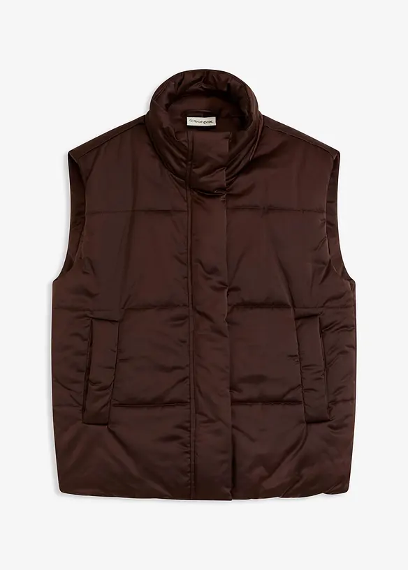 Bodywarmer met lichte glans, bonprix